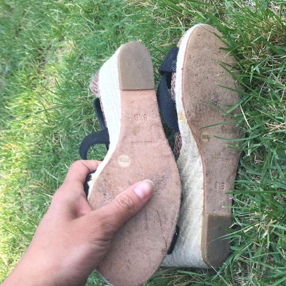 BCBGmaxazria Barcelona Black Espadrilles